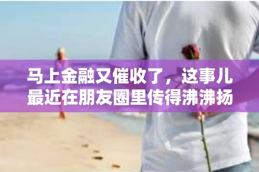 马上金融又催收了，这事儿最近在朋友圈里传得沸沸扬扬。说实话，我也有点好奇，这马上金融到底是怎么回事？催收又是怎么一回事？今天，我就来跟大家聊聊这个话题。