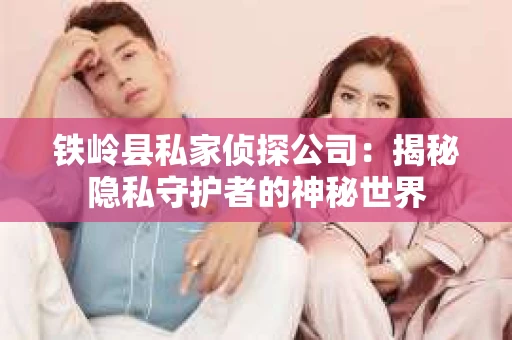 铁岭县私家侦探公司：揭秘隐私守护者的神秘世界