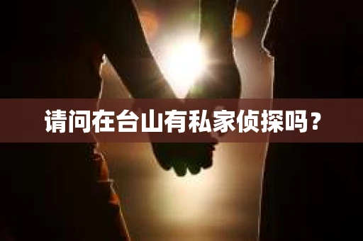 请问在台山有私家侦探吗？
