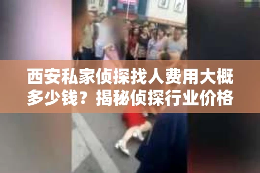 西安私家侦探找人费用大概多少钱？揭秘侦探行业价格之谜