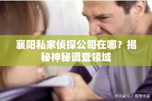 襄阳私家侦探公司在哪？揭秘神秘调查领域
