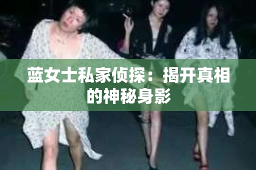 蓝女士私家侦探：揭开真相的神秘身影