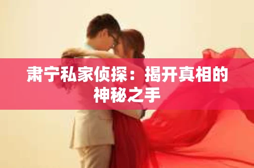 肃宁私家侦探：揭开真相的神秘之手
