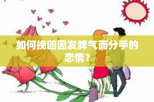 如何挽回因发脾气而分手的恋情? 如何挽回因发脾气而分手的恋情?
