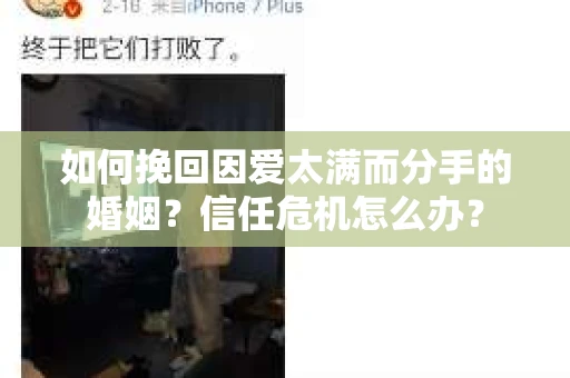 如何挽回因爱太满而分手的婚姻?信任危机怎么办? 如何挽回因爱太满而分手的婚姻?信任危机怎么办?