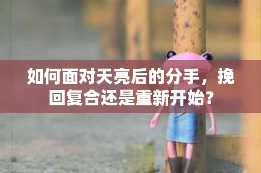 如何面对天亮后的分手，挽回复合还是重新开始？